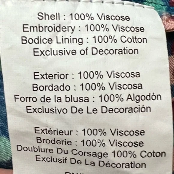 Anthropologie Bhanuni by Jyoti Onyx Top - Size - Picture 7 of 8